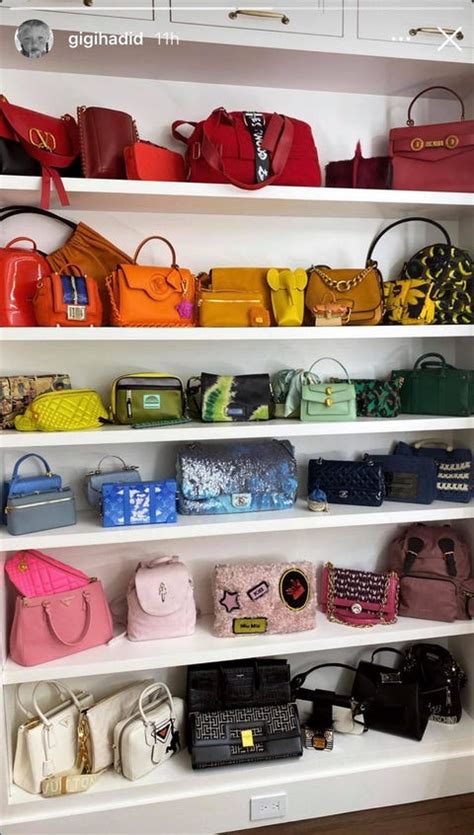 gigi hadid handbag collection